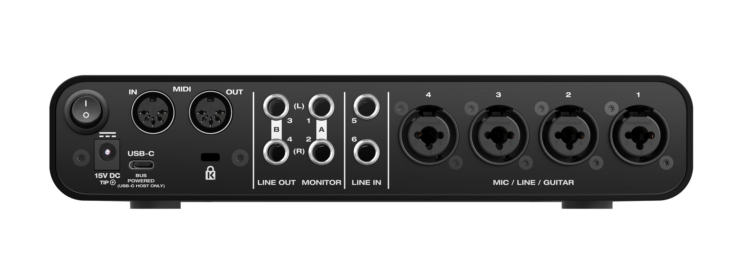 MOTU 6×4 USB interface with studio‑quality sound