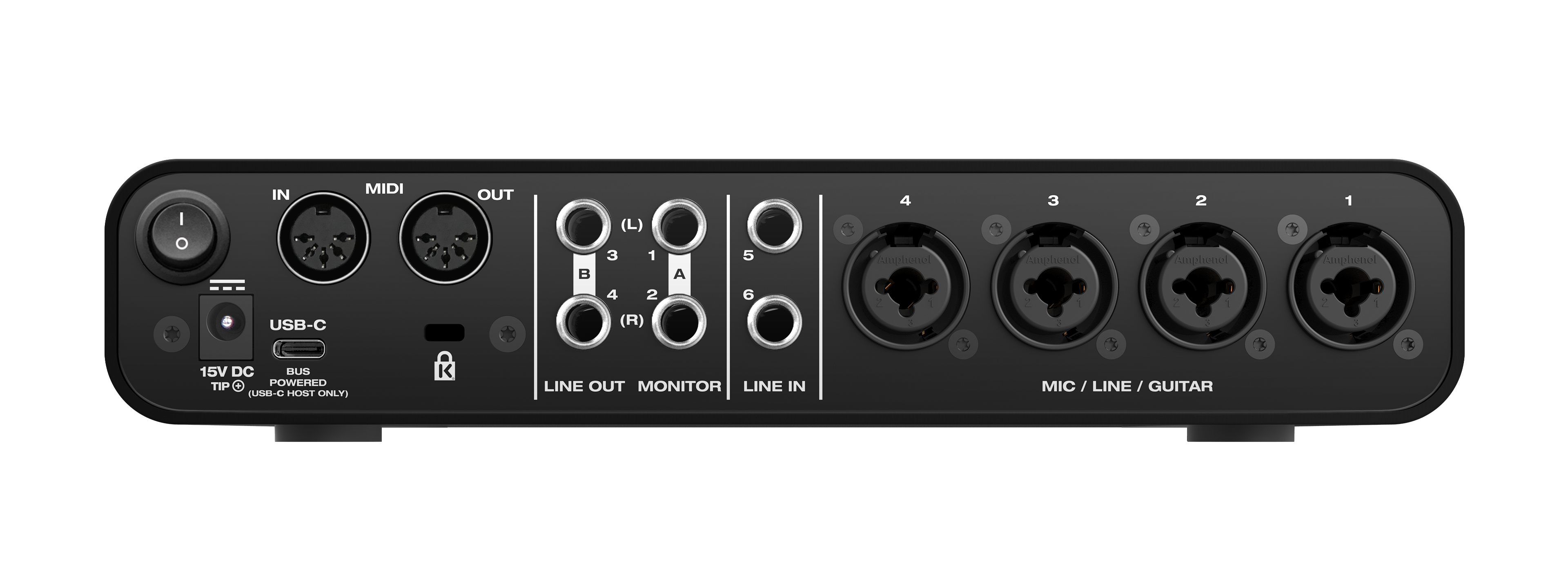 MOTU 6×4 USB interface with studio‑quality sound