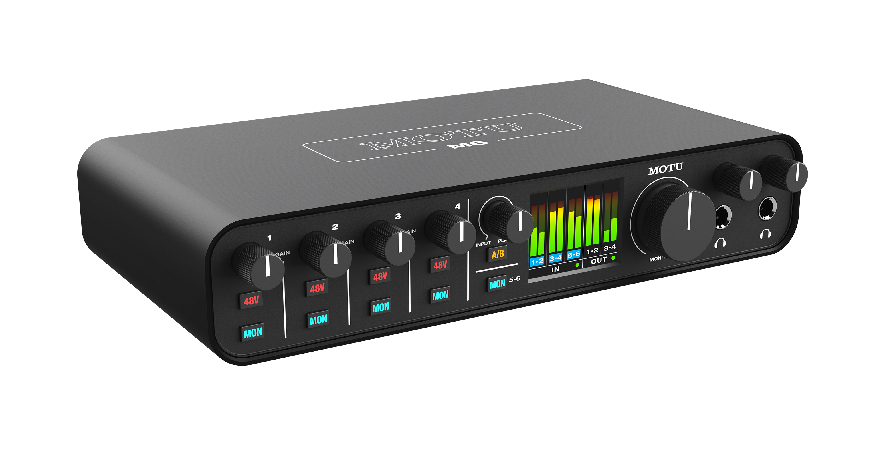 MOTU 6×4 USB interface with studio‑quality sound