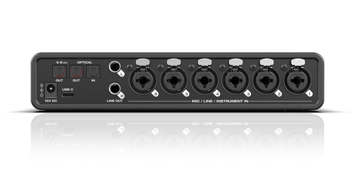 MOTU OctaLite 16x12 USB Audio Interface and Optical Expander with DSP - Sound Distribution - Innovative Music