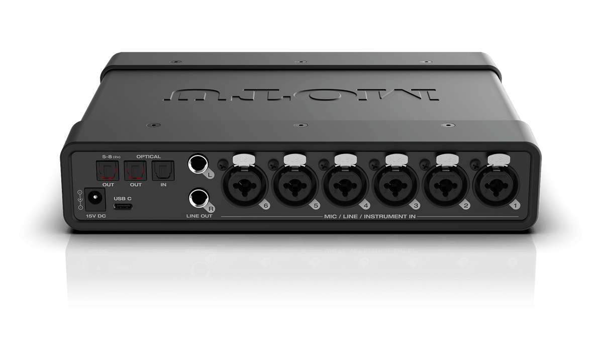 MOTU OctaLite 16x12 USB Audio Interface and Optical Expander with DSP - Sound Distribution - Innovative Music