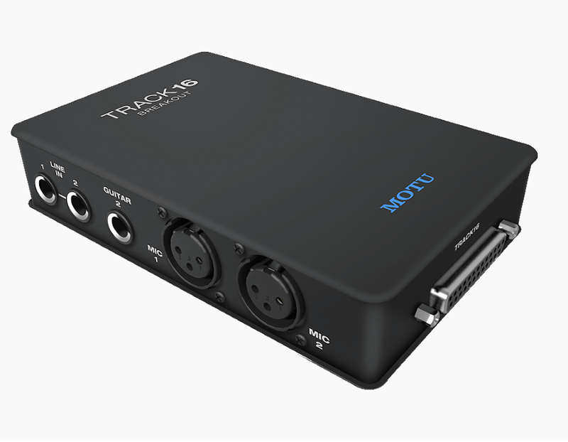 MOTU Track16 Breakout Box audio I/O expander - Sound Distribution - Innovative Music
