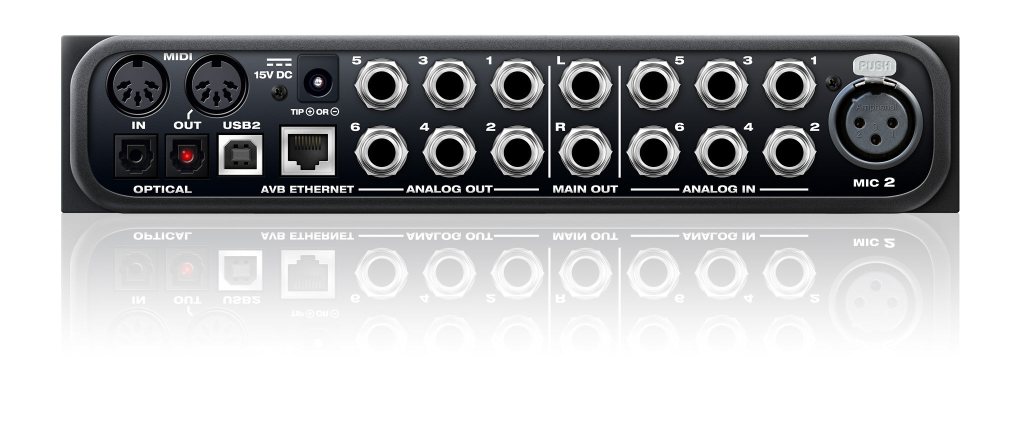 MOTU 8×18 USB2/AVB with DSP, wireless & network