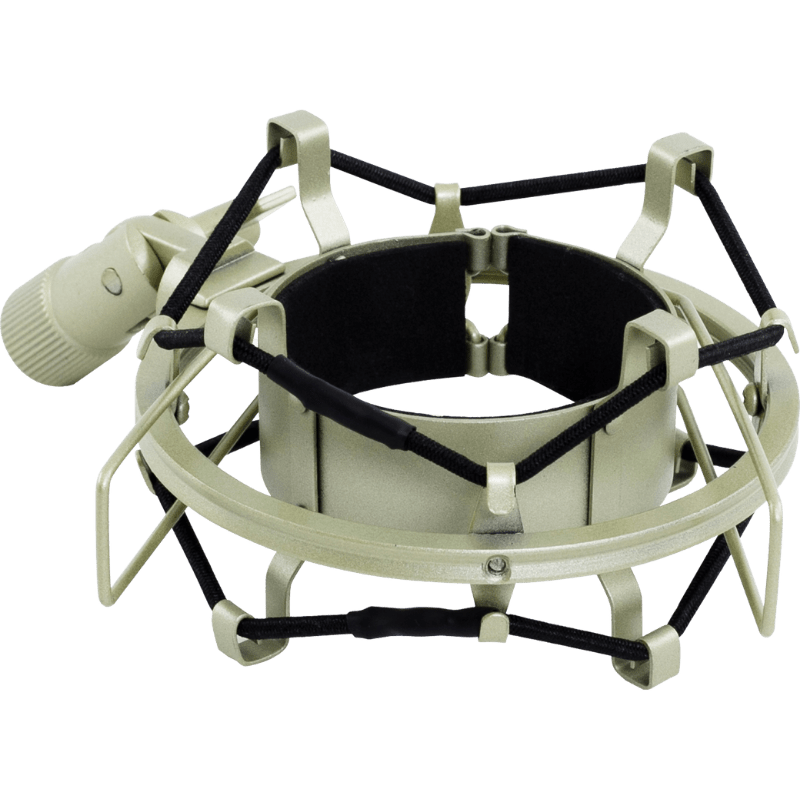 MXL 90 Silver Shock Mount for 770/990 or Body Sized 60mm (Silver) - Innovative Music