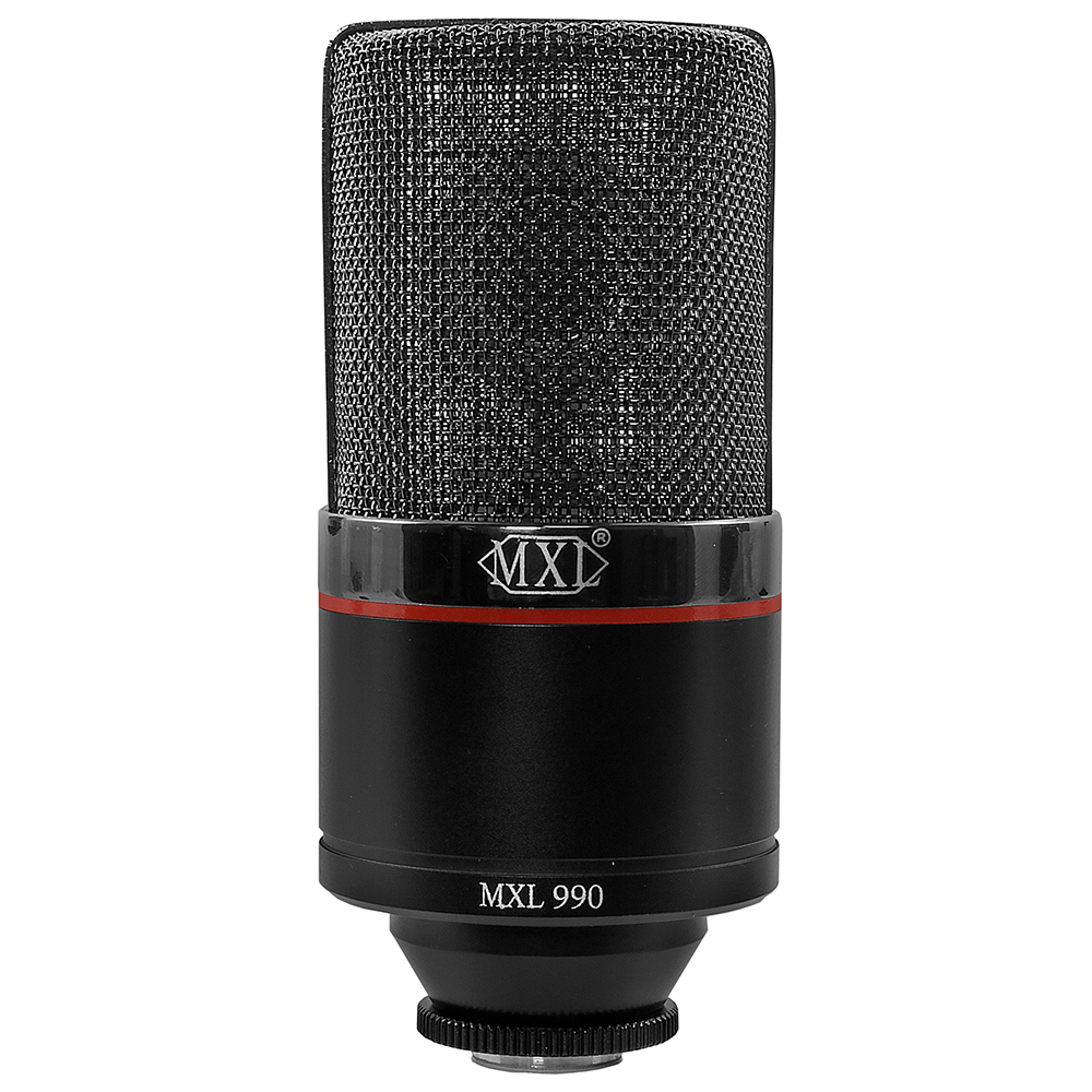 MXL 990 VOCAL CONDENSER MIC PACK WITH RED LED - Innovative Music