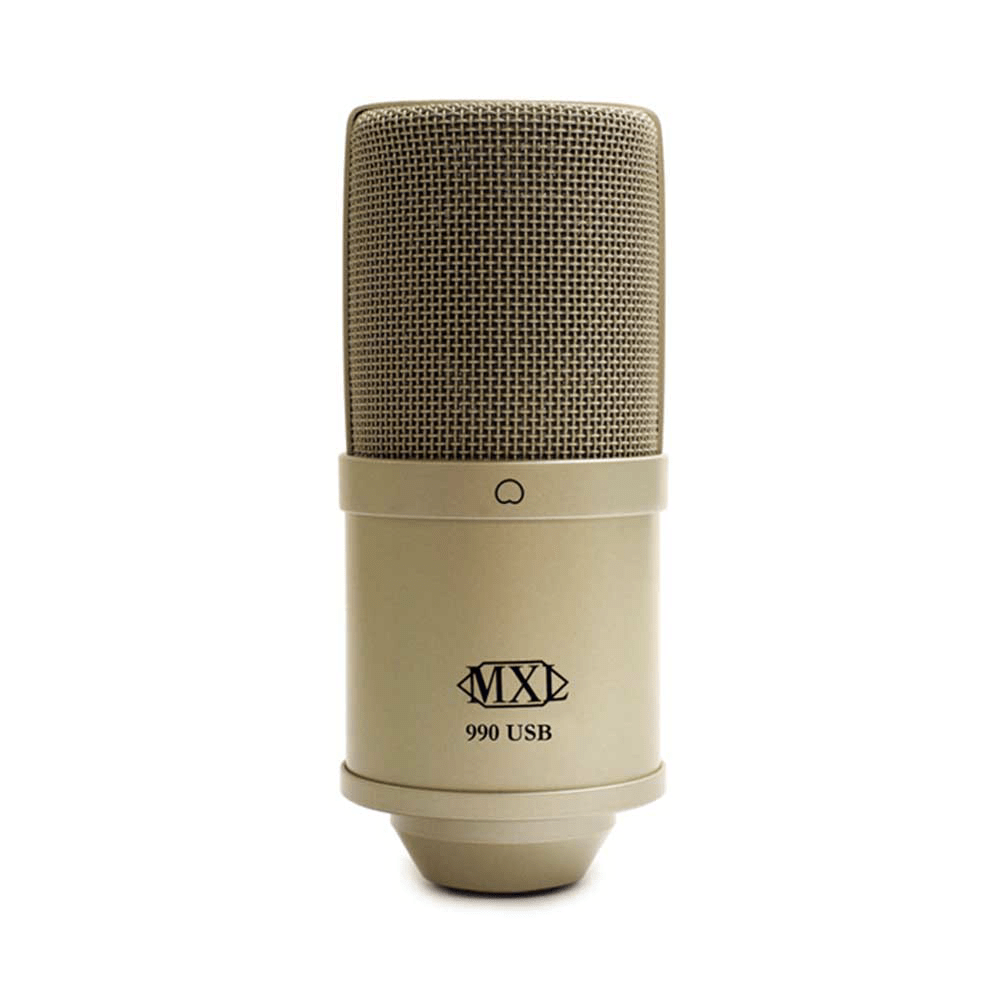 MXL USB Condenser Microphone 16 Bit 44.1kHz/48kHz 990 - Innovative Music