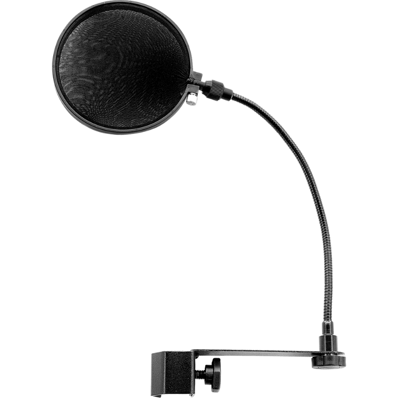 MXL PF001 Universal Nylon Pop Filter (Black) - Innovative Music