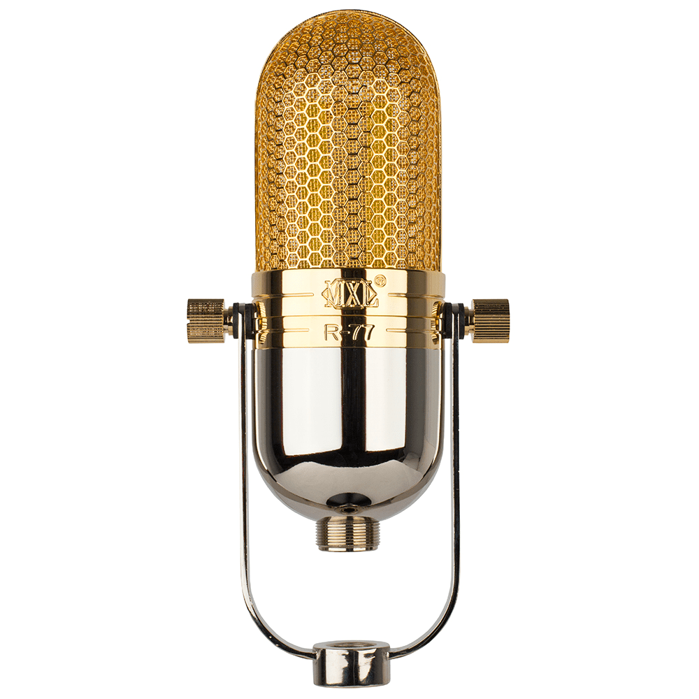 MXL R77 Classic Ribbon Microphone - Professional Audio Recording Quality - Innovative Music