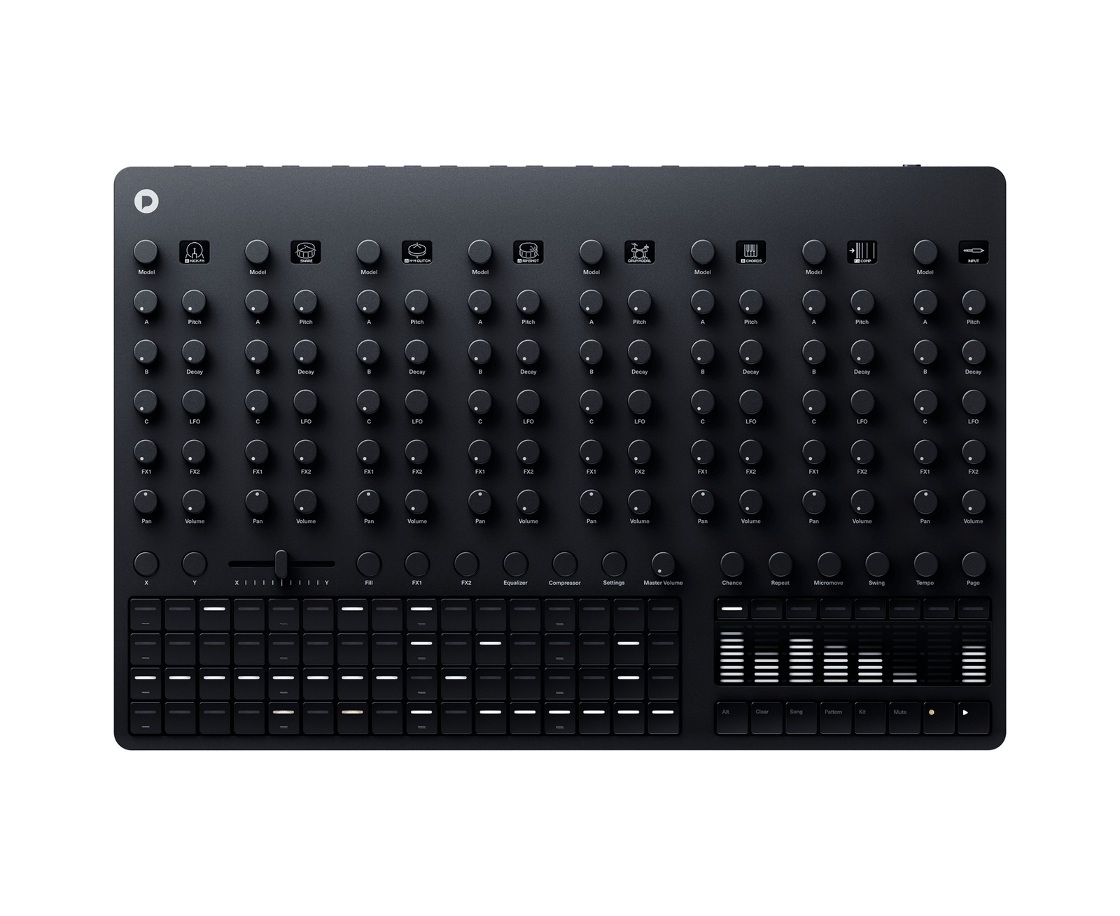 Polyend Drums — Black Version - Sound Distribution - Innovative Music