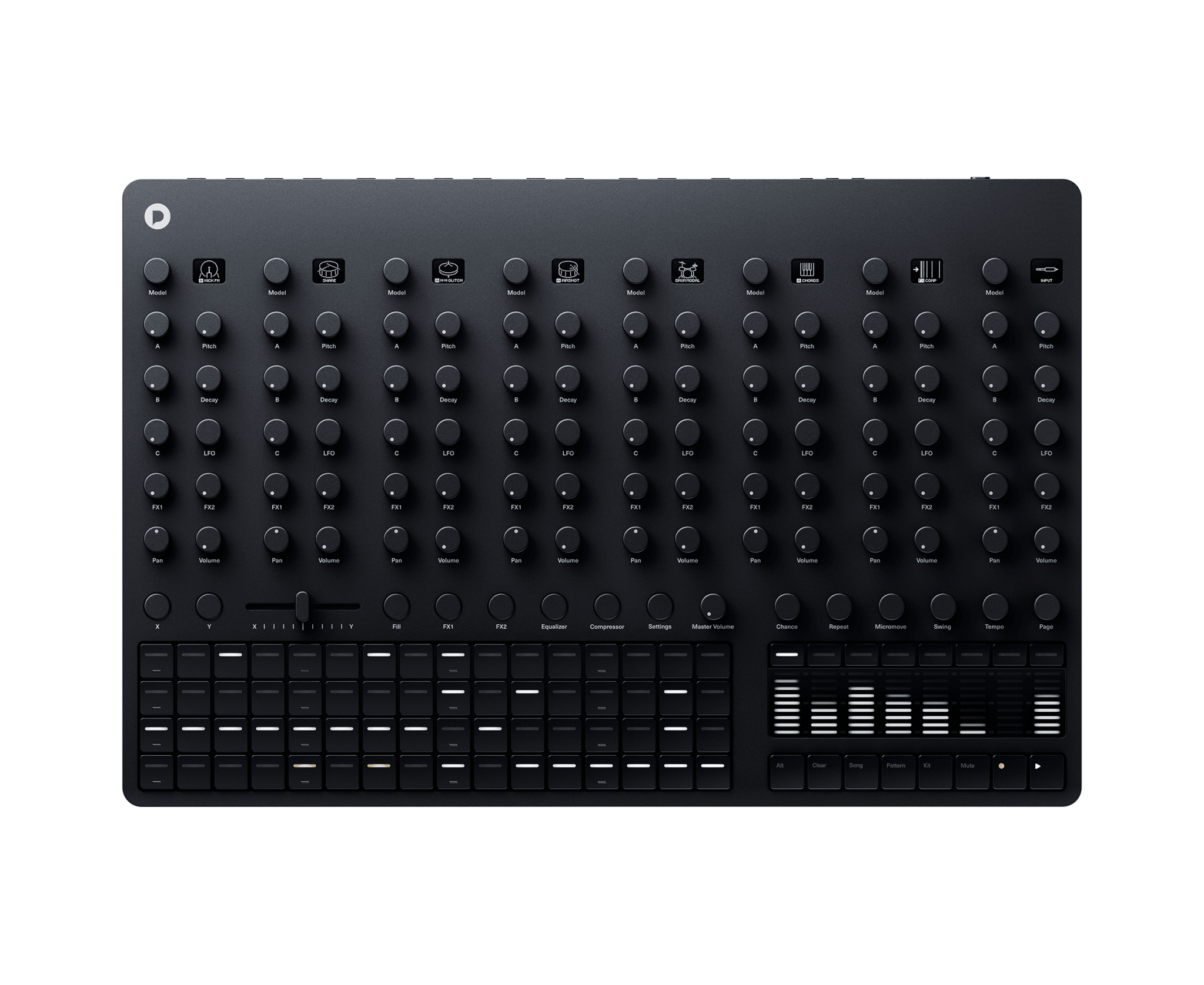 Polyend Drums — Black Version - Sound Distribution - Innovative Music