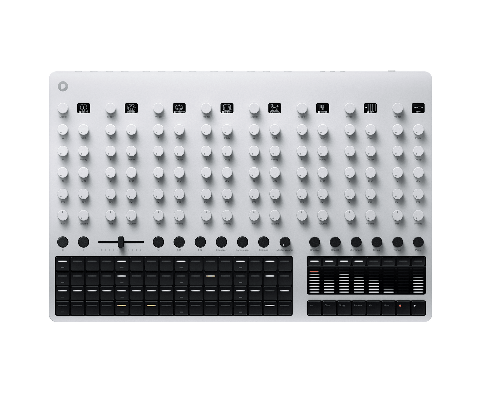 Polyend Drums — Silver Version - Sound Distribution - Innovative Music