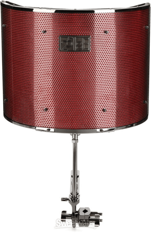 sE Electronics Filter PRO: Black - Chrome & Red Finish - Sound Distribution - Innovative Music