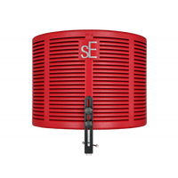 sE Electronics Isolation Filter X Red Shell/Black Foam - Sound Distribution - Innovative Music