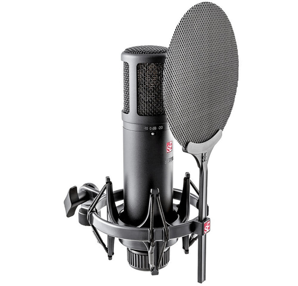 sE Electronics Cardioid Condenser Mic w/ Shockmount & Filter - Sound Distribution - Innovative Music