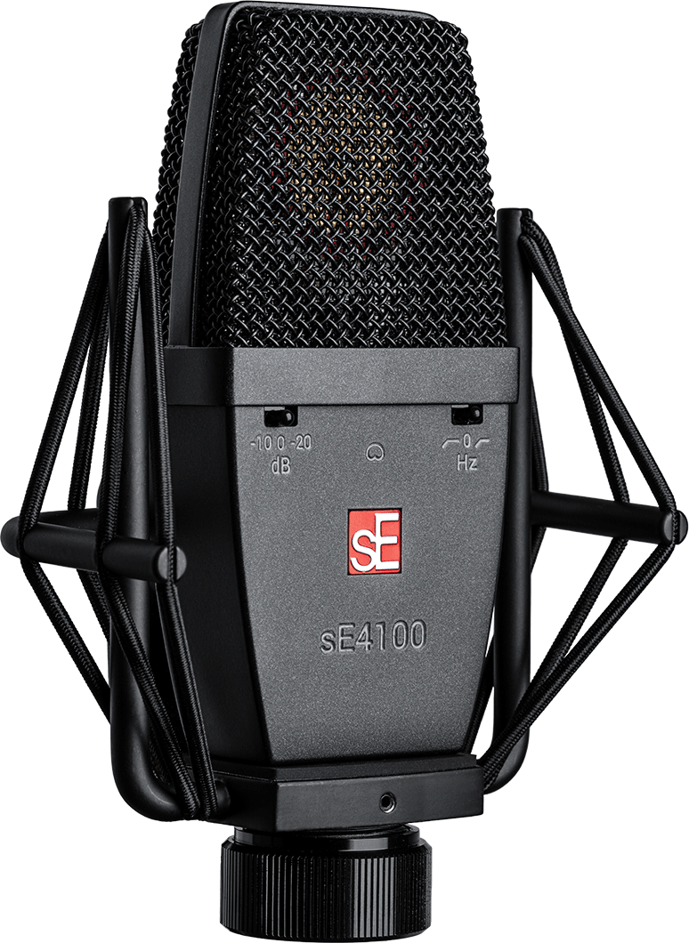sE Electronics Large Diaphragm Cardioid Mic w/ Shockmount - Sound Distribution - Innovative Music