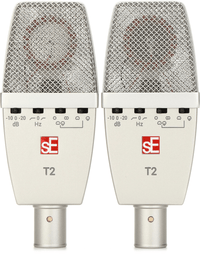 sE Electronics T2 Matched Pair – CasE Electronics & Mounts Included - Sound Distribution - Innovative Music