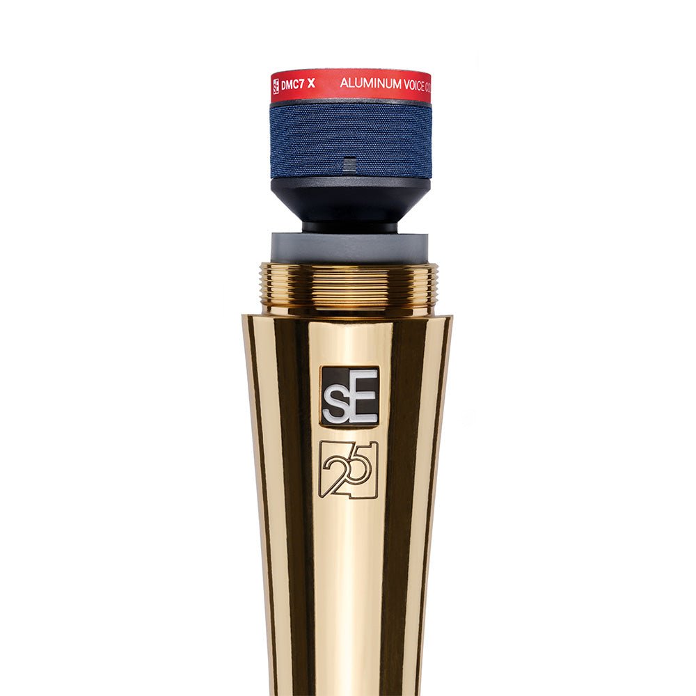 sE Electronics Handheld Mic Gold, Anniversary Edition Super C - Sound Distribution - Innovative Music