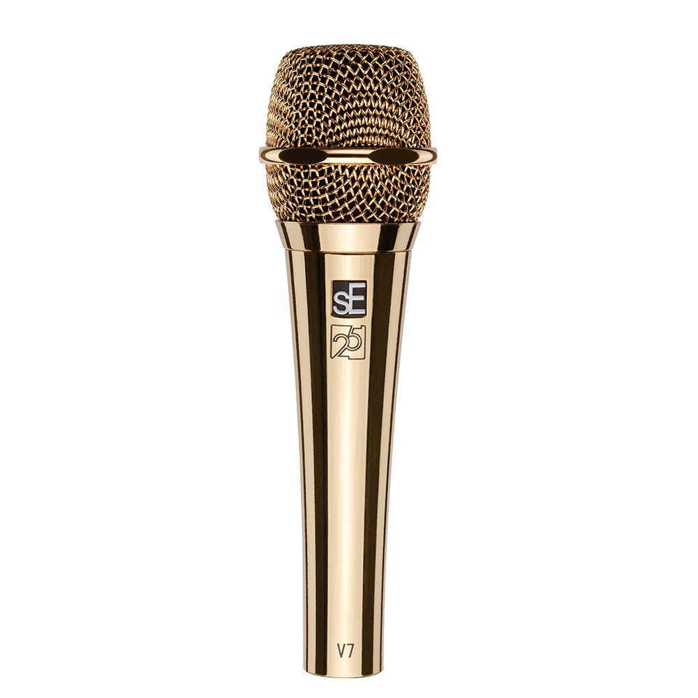 sE Electronics Handheld Mic Gold, Anniversary Edition Super C - Sound Distribution - Innovative Music