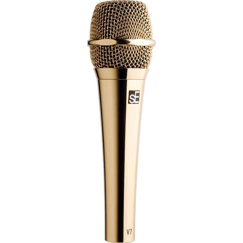sE Electronics Gold Supercardioid Handheld Mic – Anniversary - Sound Distribution - Innovative Music