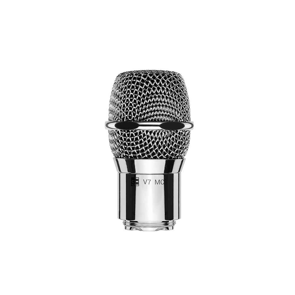 sE Electronics V7 MC1 Chrome Supercardioid Dynamic Wireless Capsule for Shure Transmitters