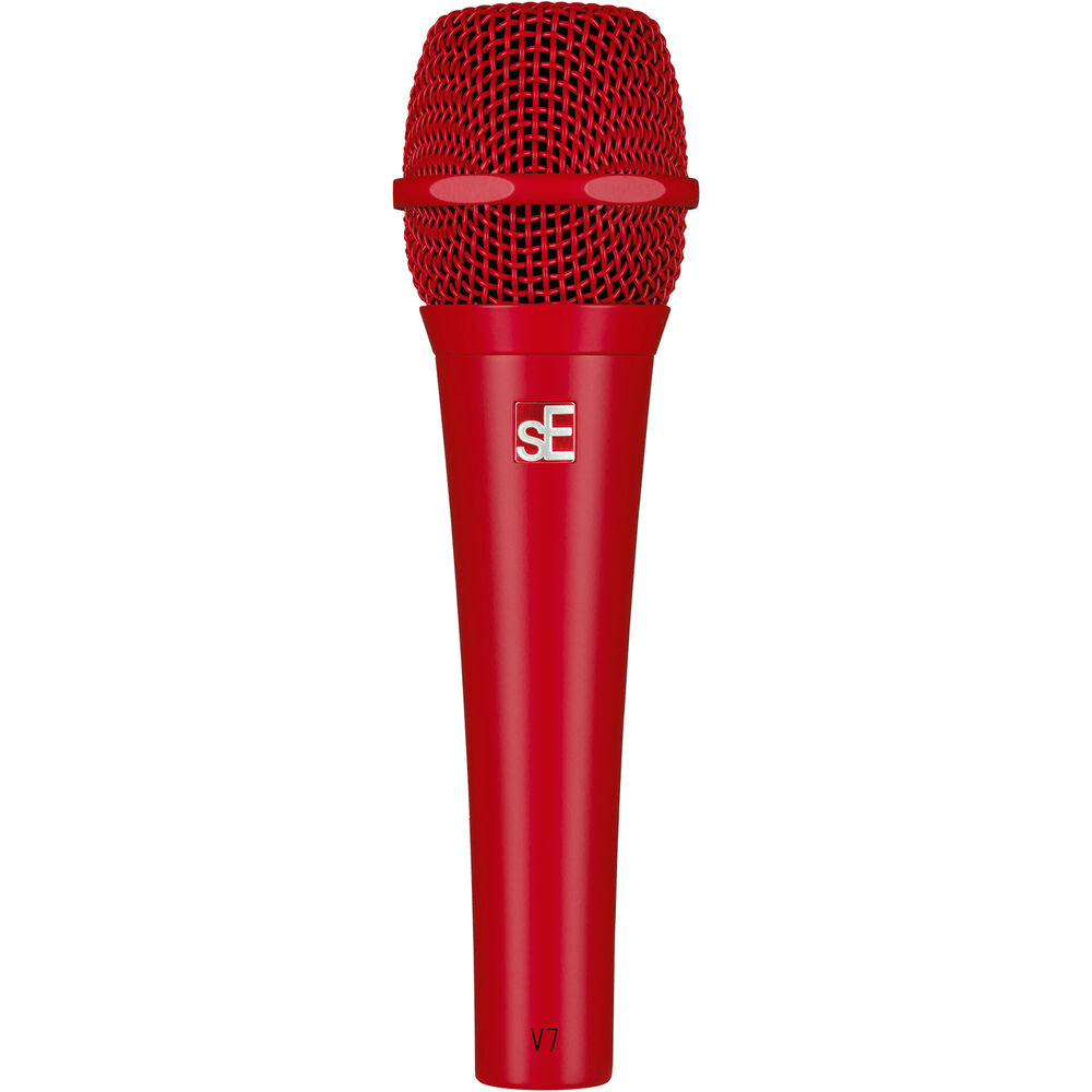 sE Electronics Handheld Mic, Supercardioid in Red - Sound Distribution - Innovative Music