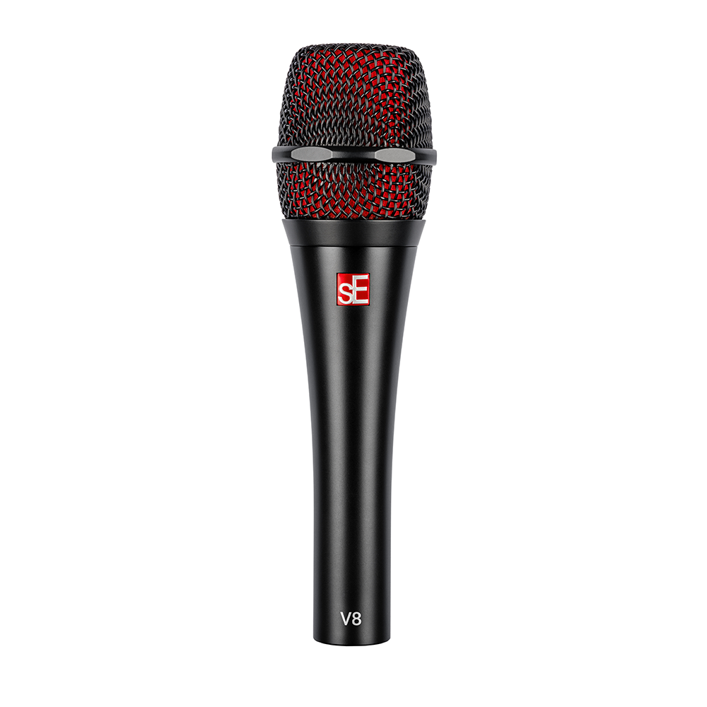 sE Electronics V8 Supercardioid Vocal Microphone – Matte Black