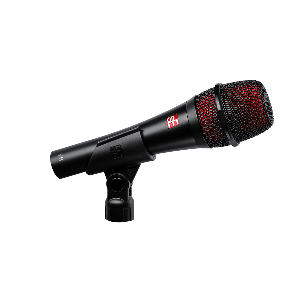 sE Electronics V8 Supercardioid Vocal Microphone – Matte Black