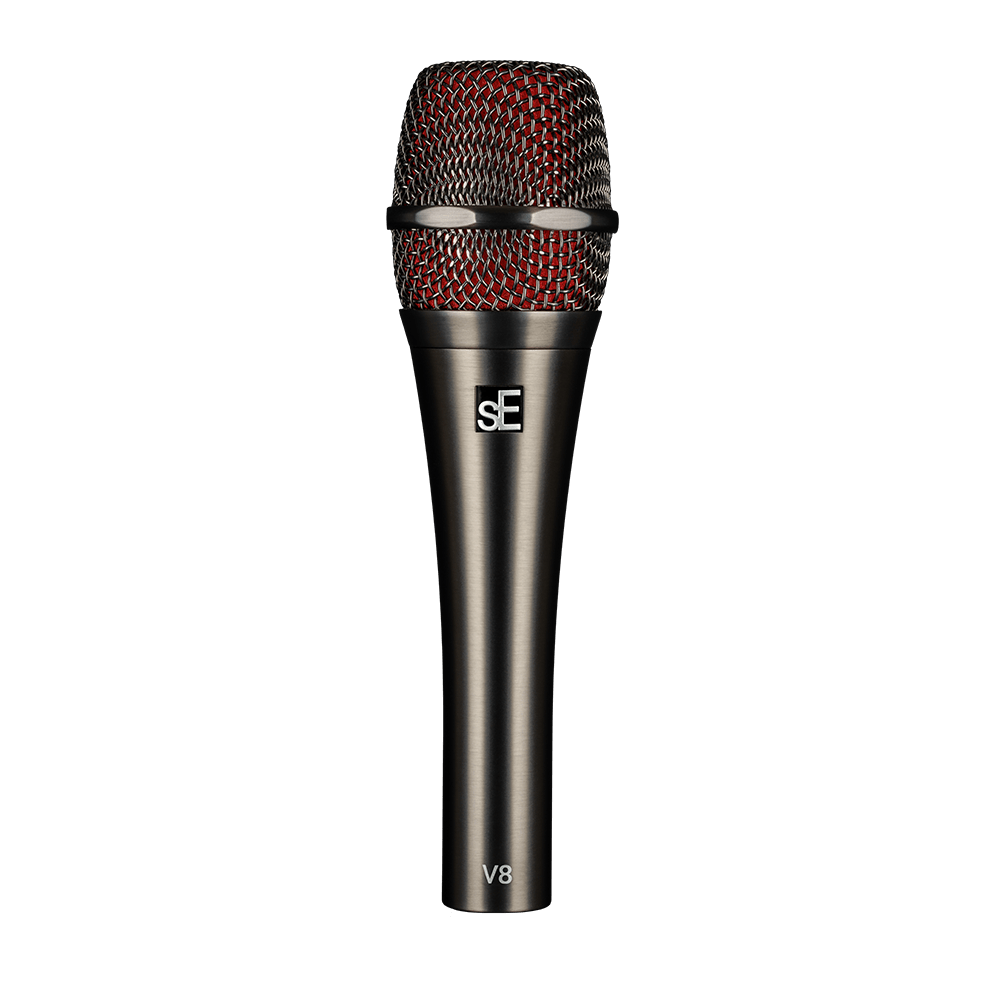 sE Electronics V8 Supercardioid Vocal Microphone – Graphite Grey - Sound Distribution - Innovative Music