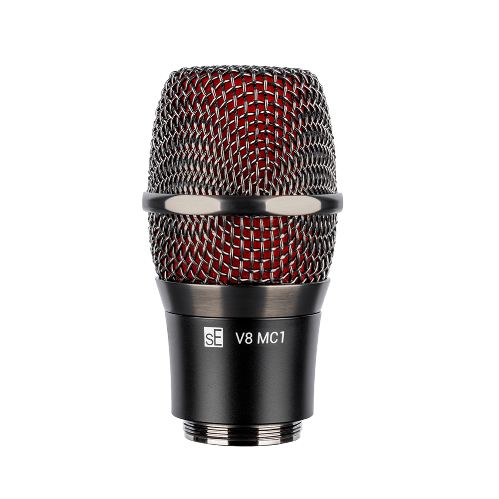 sE Electronics V8 MC1 Supercardioid Wireless Capsule for Shure – Graphite Grey - Sound Distribution - Innovative Music