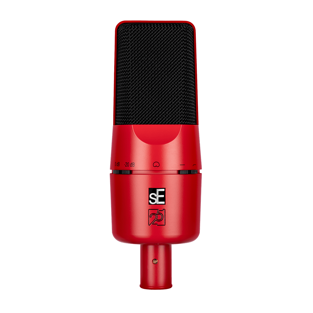 sE Electronics X1 Condenser Mic – Red/Black, Limited - Sound Distribution - Innovative Music