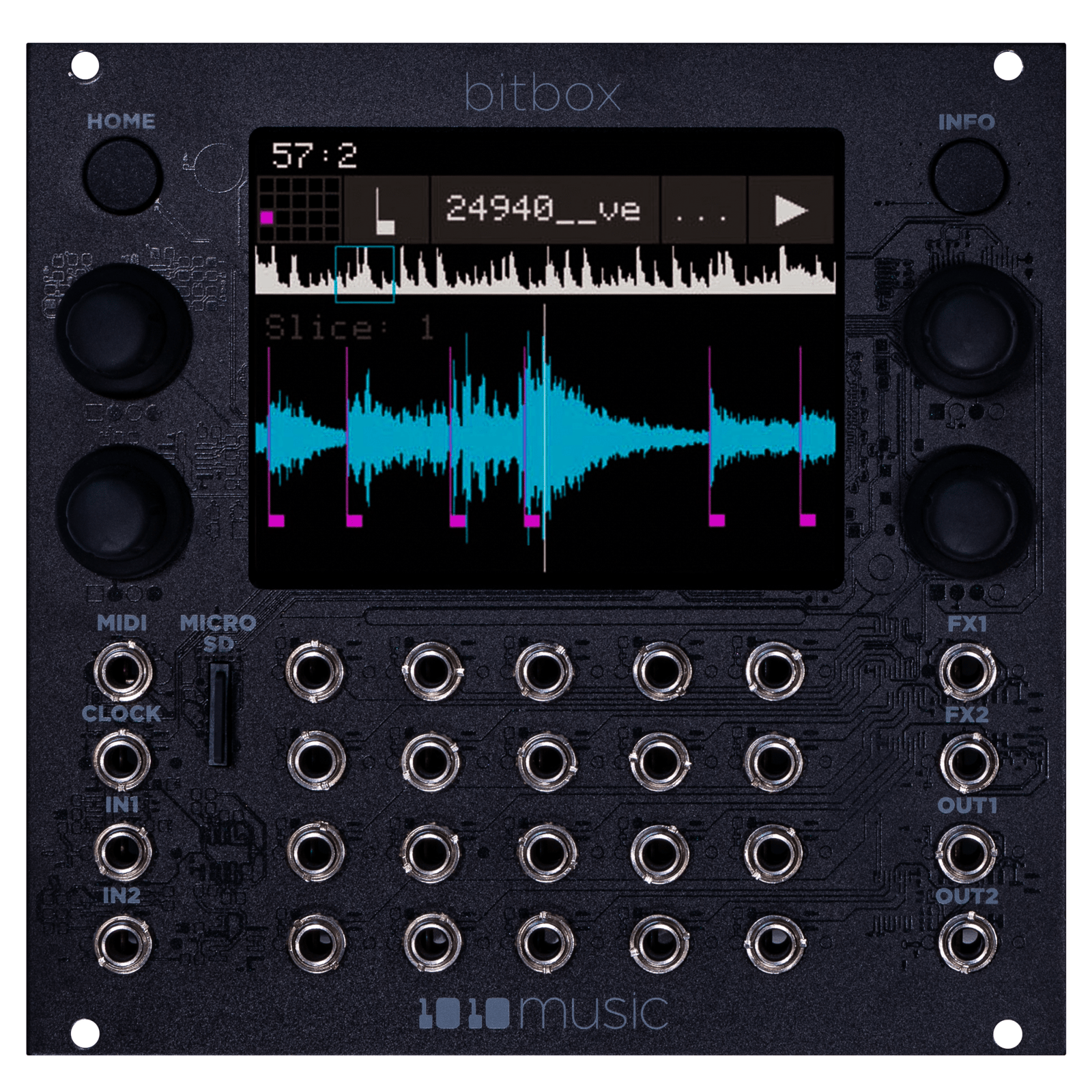 1010 Music Bitbox MK2 Sampling Module (Black) - Innovative Music