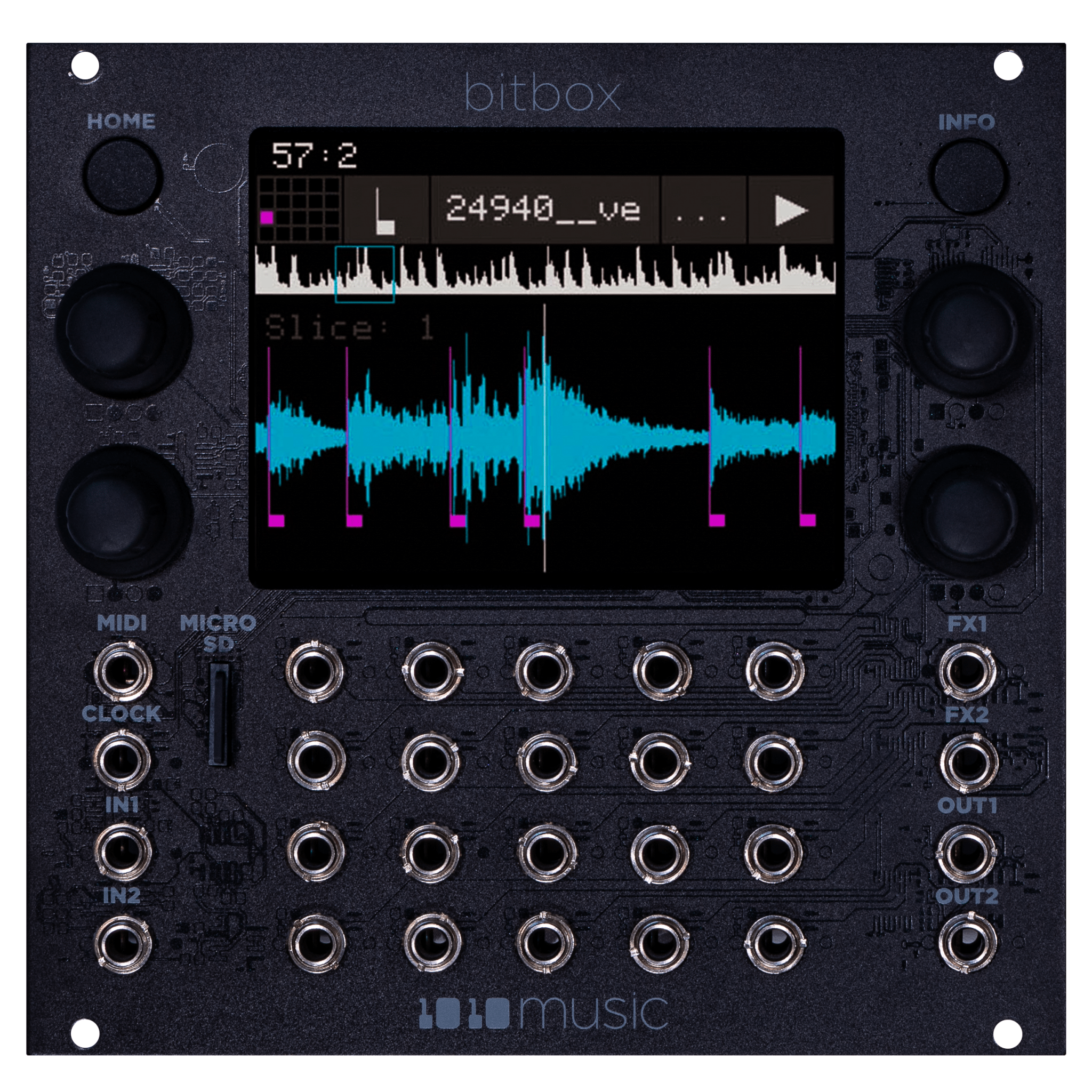1010 Music Bitbox MK2 Sampling Module (Black) - Innovative Music