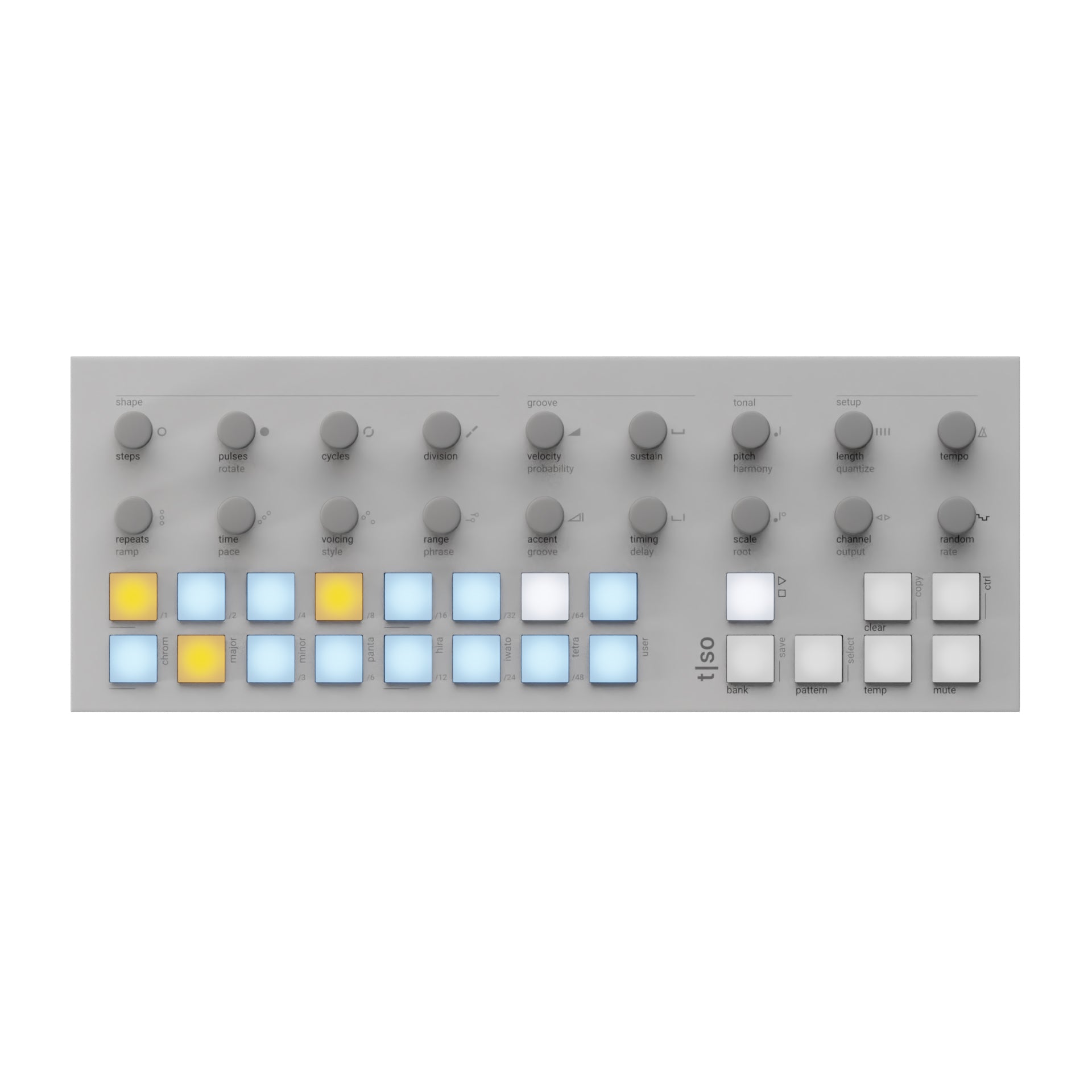 Torso T - 1 Algorithmic Sequencer White - Sound Distribution - Innovative Music