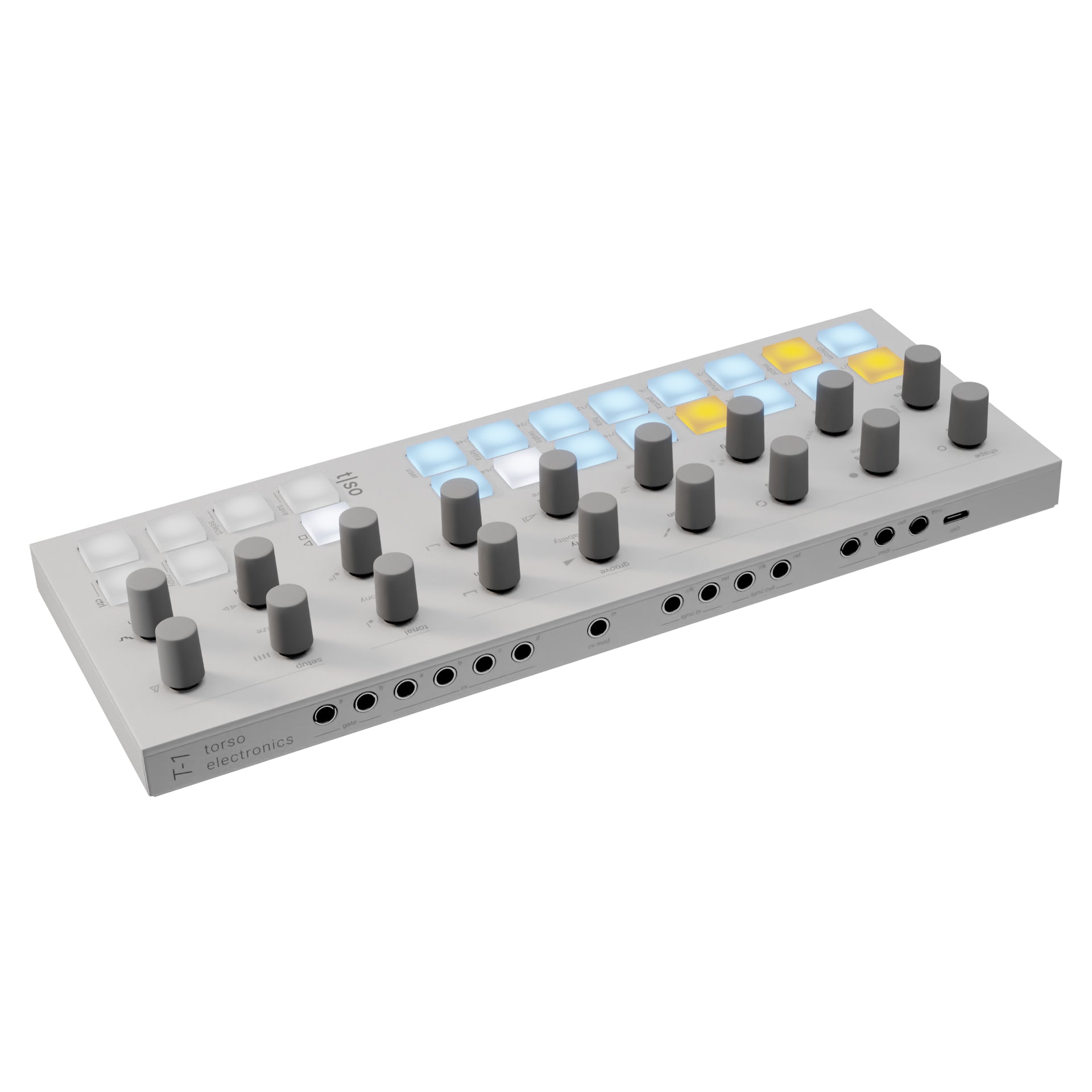 Torso T - 1 Algorithmic Sequencer White - Sound Distribution - Innovative Music