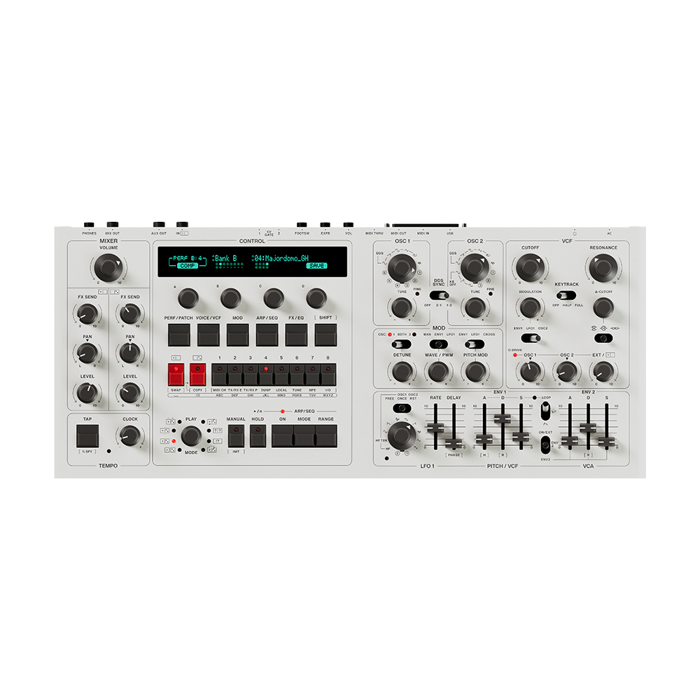UDO Audio DMNO ON 8-Voice Binaural Analogue-Hybrid Desktop Synthesiser - Sound Distribution - Innovative Music
