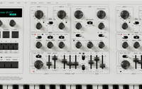 UDO Audio DMNO 8 - Voice Polyphonic 2 - Part Multitimbral Hybrid Analog Synth (White) - Sound Distribution - Innovative Music