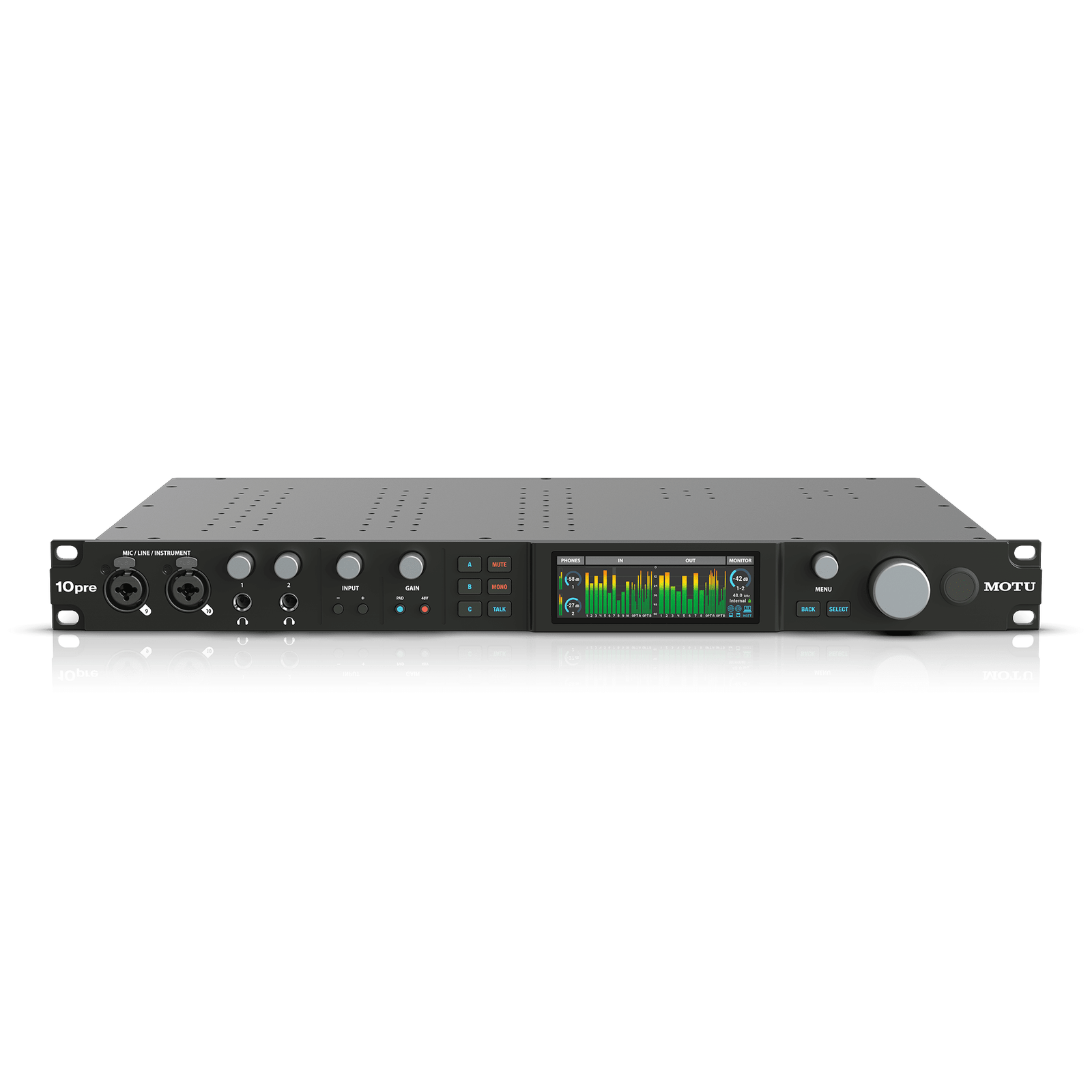 MOTU 26×28 TB/USB4 interface with mix, FX, AVB - Sound Distribution - Innovative Music