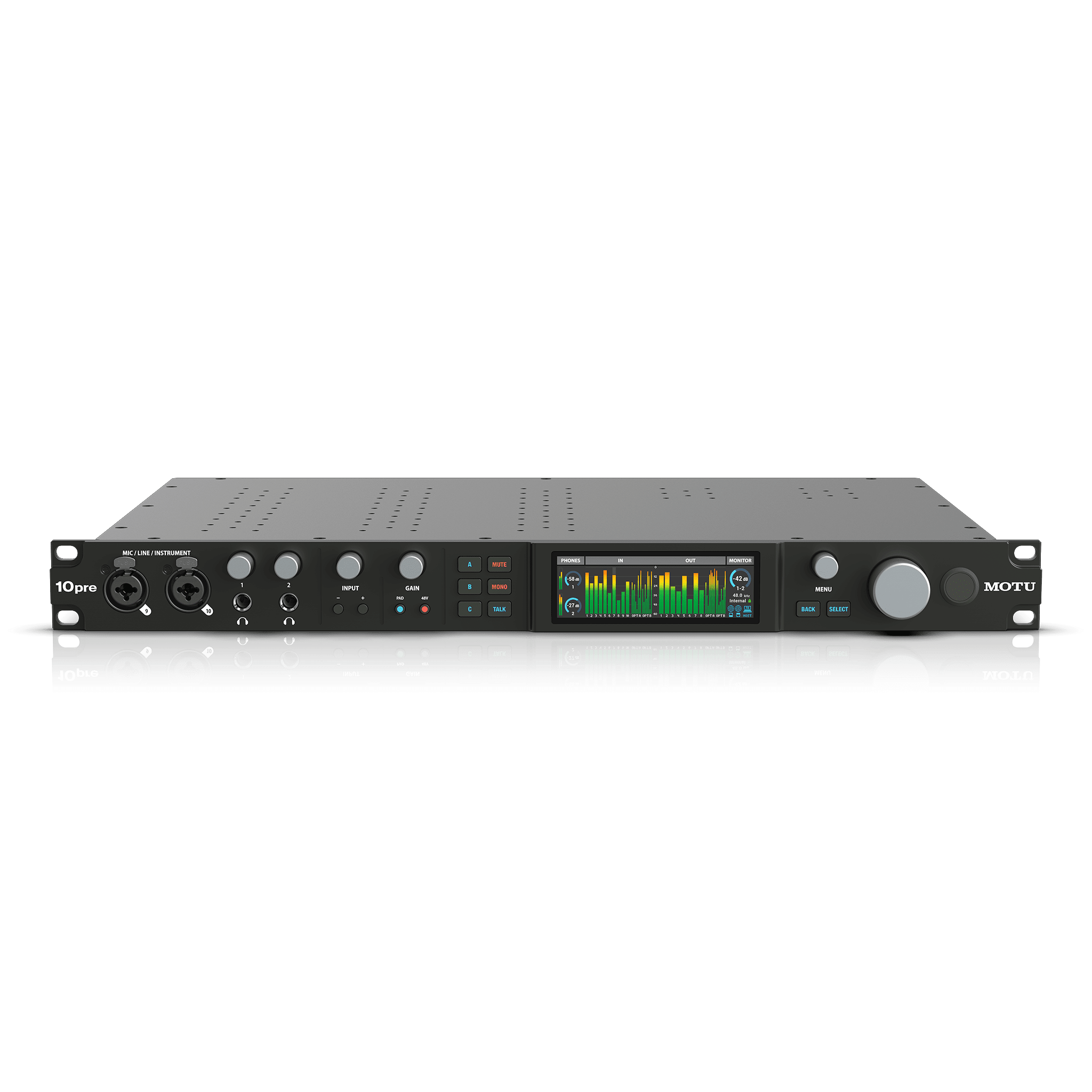 MOTU 26×28 TB/USB4 interface with mix, FX, AVB - Sound Distribution - Innovative Music
