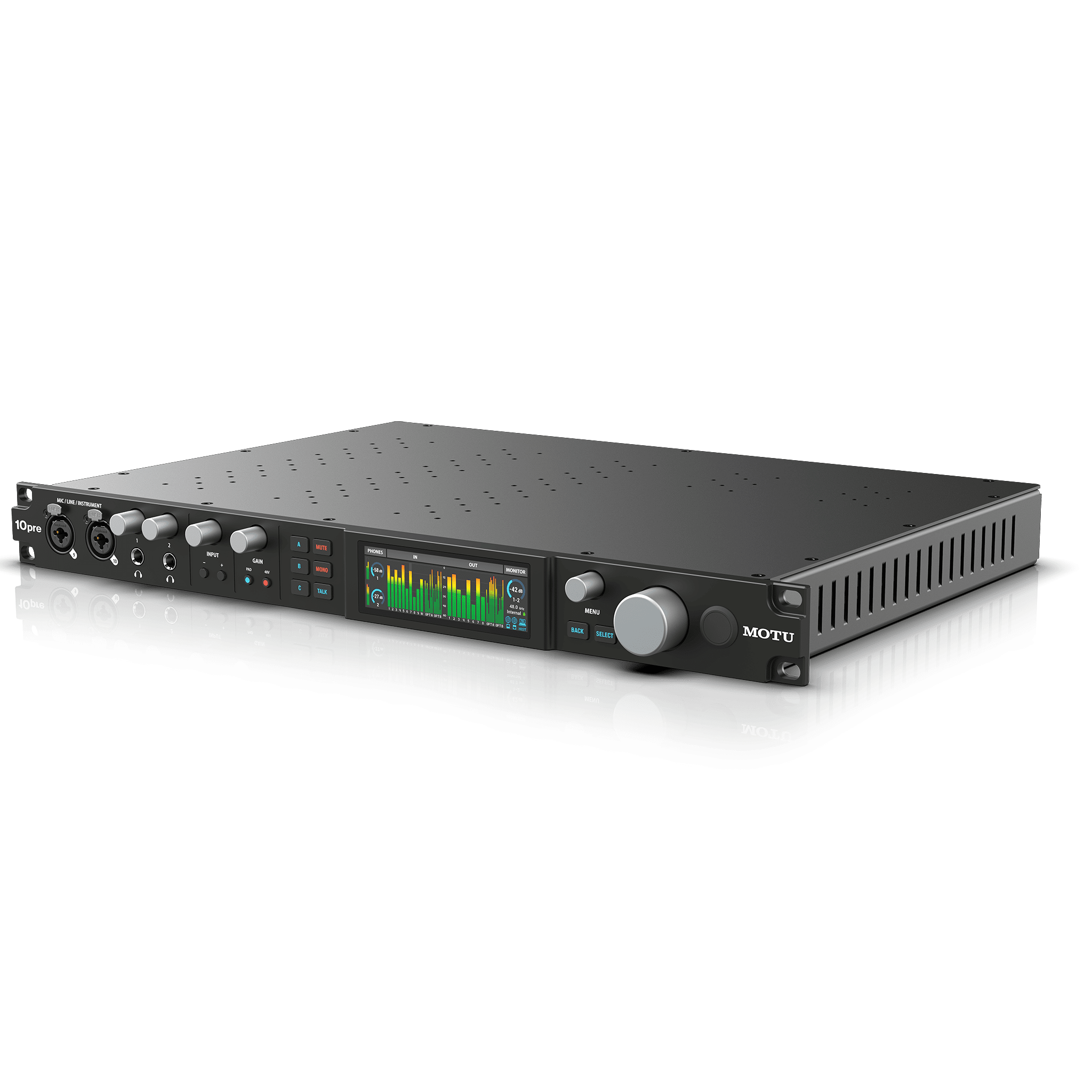 MOTU 26×28 TB/USB4 interface with mix, FX, AVB - Sound Distribution - Innovative Music