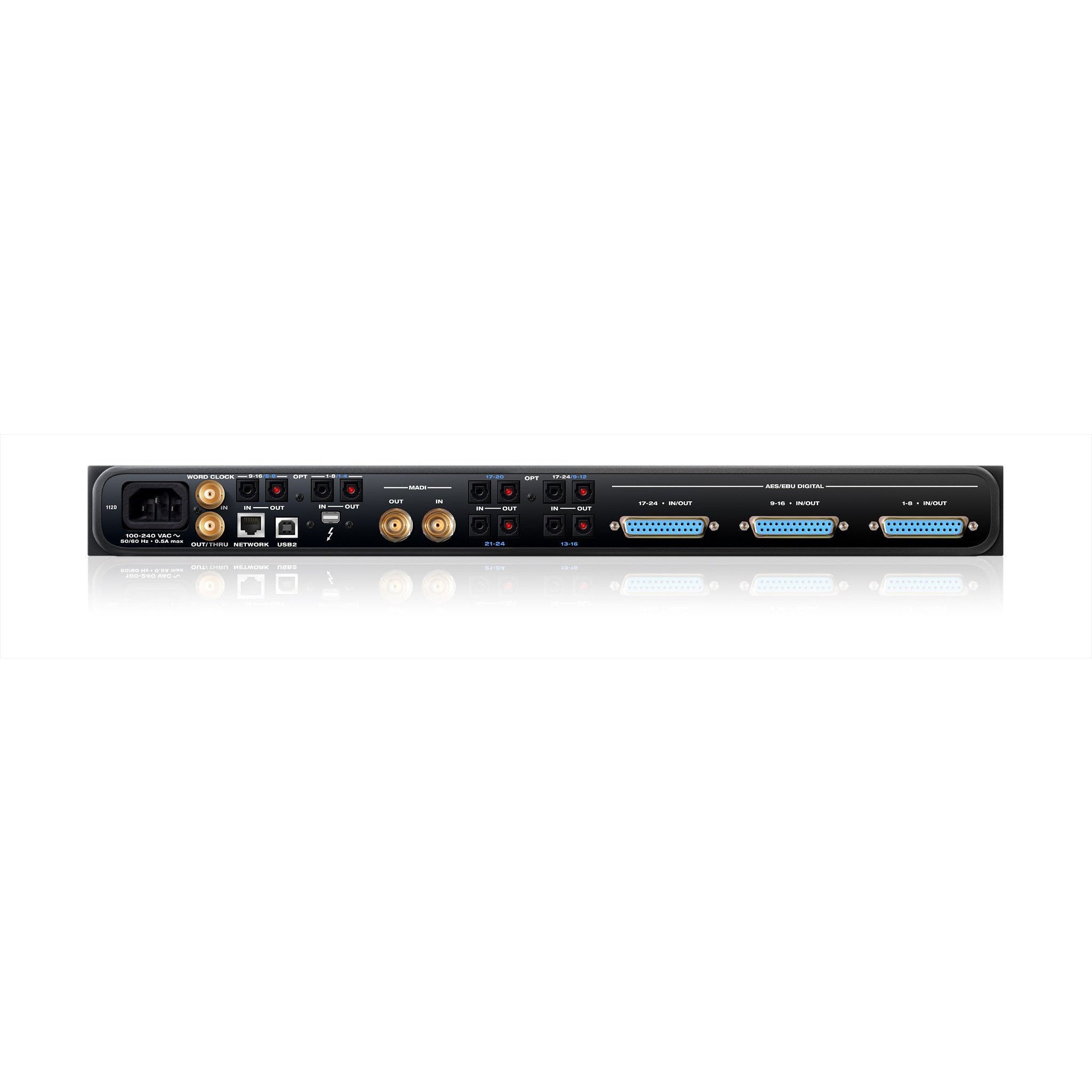 MOTU TB/USB2/AVB interface with 112ch digital & MADI - Sound Distribution - Innovative Music
