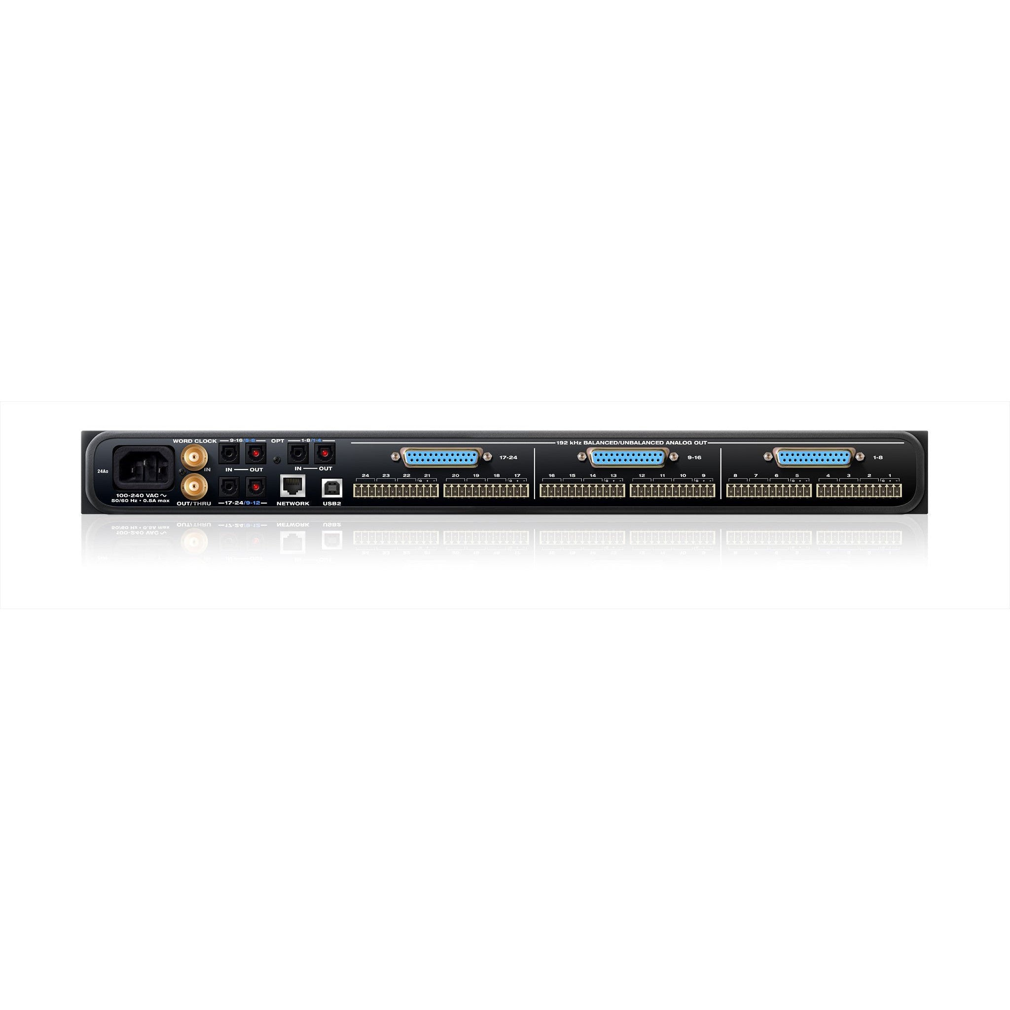 MOTU USB2/AVB interface with 24‑out analog & DSP - Sound Distribution - Innovative Music