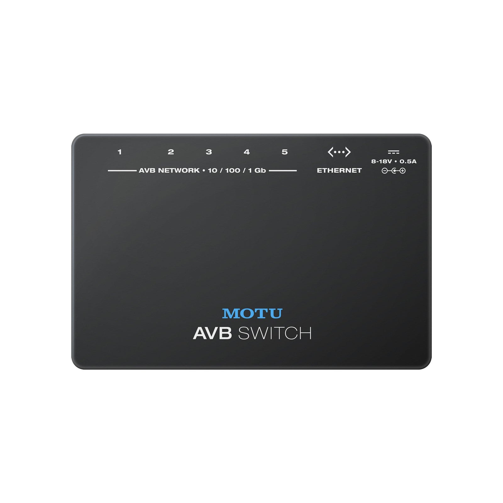 MOTU AVB Switch six‑port AVB Ethernet switch - Sound Distribution - Innovative Music