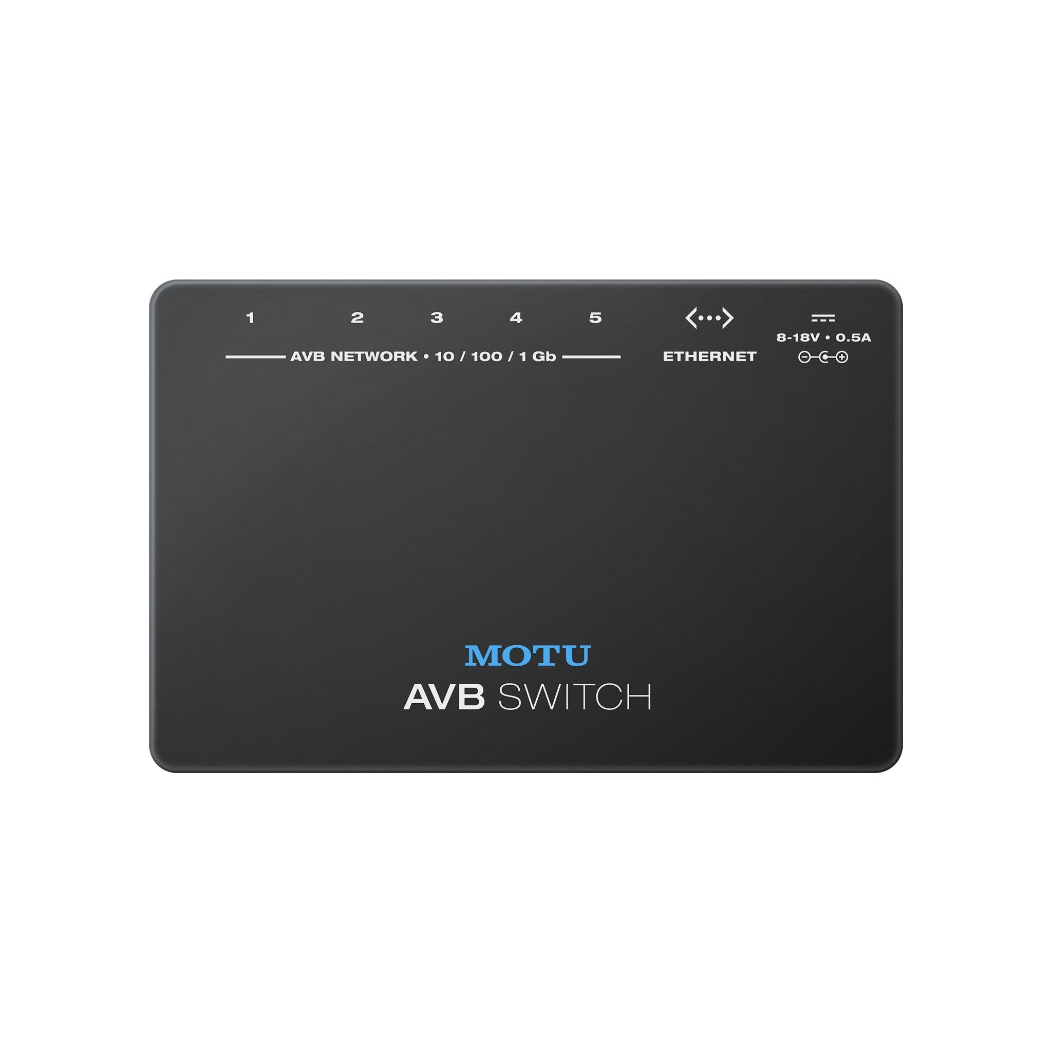 MOTU AVB Switch six‑port AVB Ethernet switch - Sound Distribution - Innovative Music