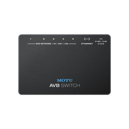 MOTU AVB Switch six‑port AVB Ethernet switch - Sound Distribution - Innovative Music