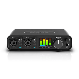 MOTU 2×2 USB interface with studio‑quality sound - Sound Distribution - Innovative Music