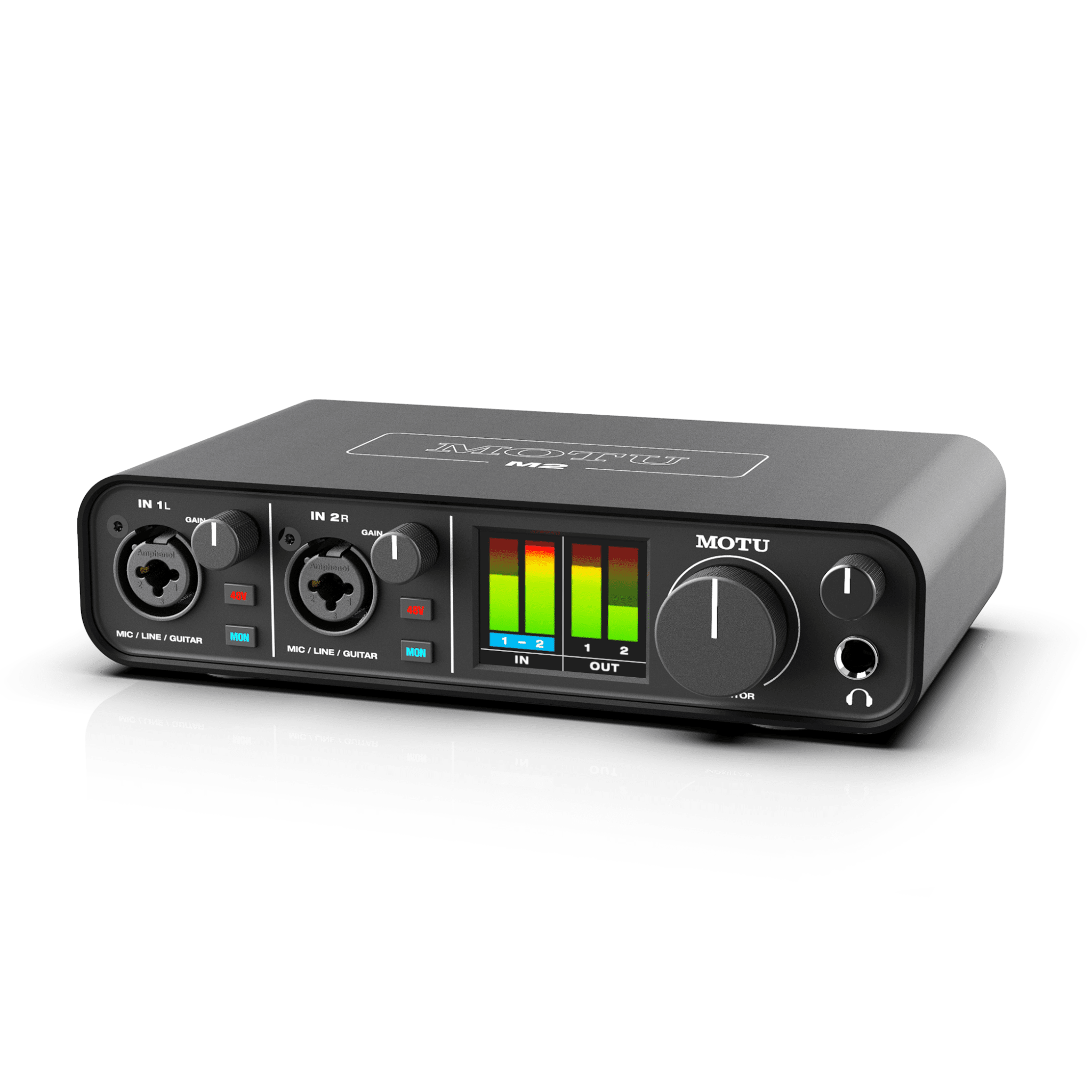 MOTU 2×2 USB interface with studio‑quality sound - Sound Distribution - Innovative Music