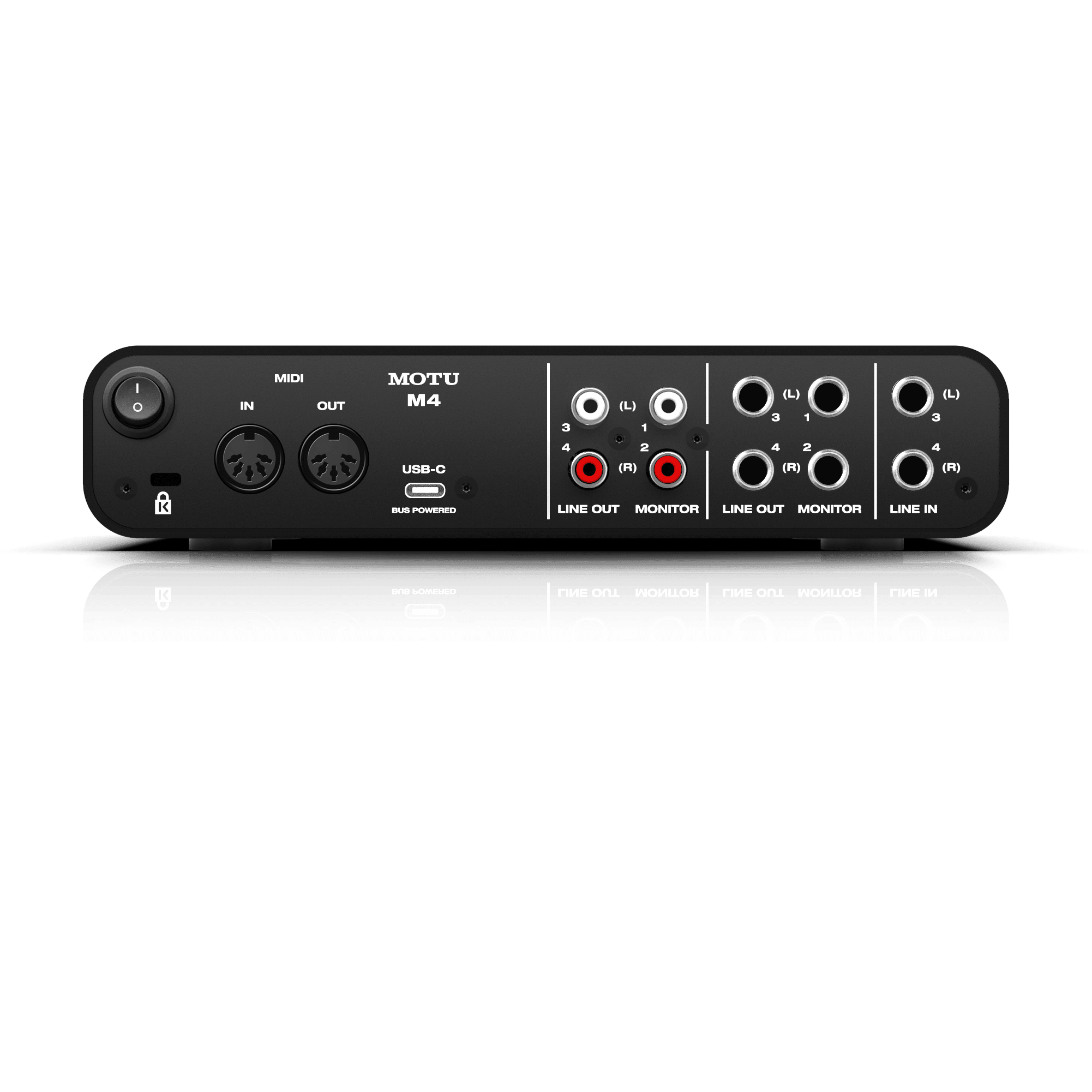 MOTU 4×4 USB interface with studio‑quality sound - Sound Distribution - Innovative Music