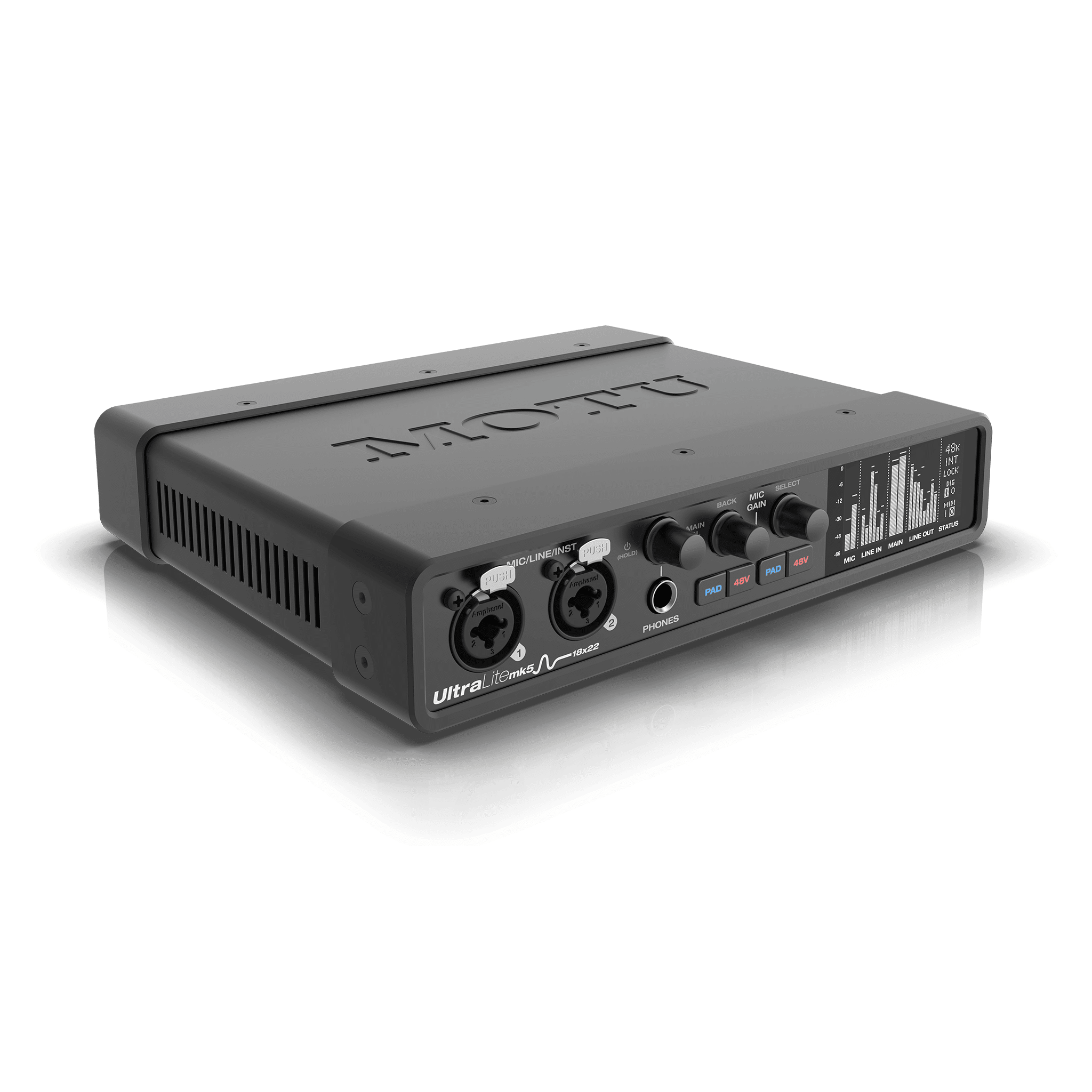 MOTU 18×22 USB interface with DSP mix & FX - Sound Distribution - Innovative Music