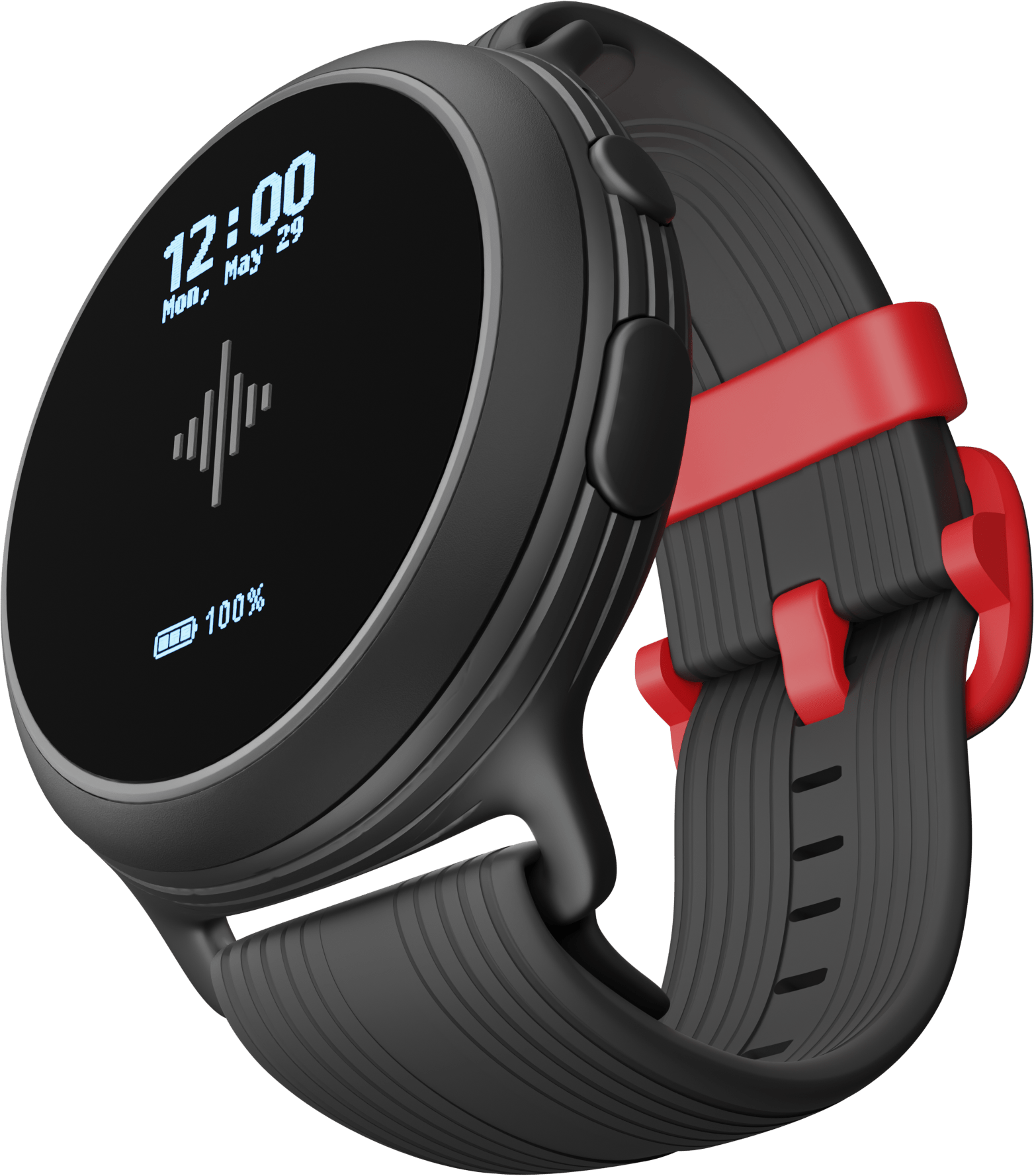 Soundbrenner SPARK BLACK: Ultimate Wearable Metronome for Musicians - Sound Distribution - Innovative Music